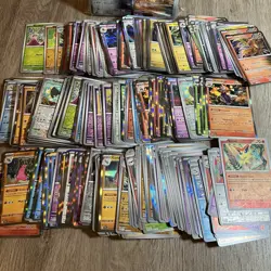 Pokemon Surging Sparks Bulk Lot +500 Holo Rare & Rev Holo CUR- No Trainer/Energy - Image 5