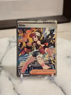 Pokemon TCG Hilda 171/086 (Full Art) White Flare NM Special Illustration Rare - Image 1