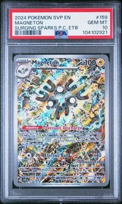 PSA 10 Magneton - 159 (Pokemon Center Exclusive) 159 Sv: Scarlet & Violet Promo - Image 1