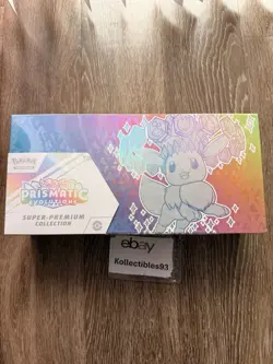 Pokemon Prismatic Evolutions Super Premium Collection Box Sealed - Image 1