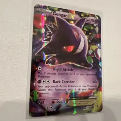 2014 Pokemon XY Phantom Forces Gengar EX #034/119 - Image 3