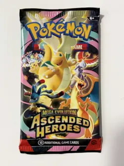 (HEAVY)🔥 22.60g Pokemon TCG Ascended Heroes Booster Pack Factory Sealed✅ - Image 2