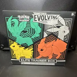 Pokemon Sword & Shield Evolving Skies Elite Trainer Box Leafeon Umbreon 2021 - Image 1
