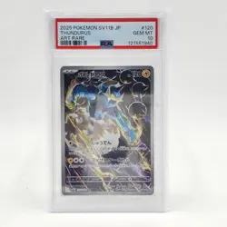 PSA10 GEM MT - Thundurus 120/086 Pokemon Japanese Black Bolt [sv11B] - Image 1