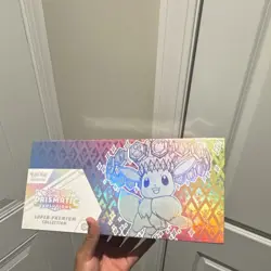 Pokemon Scarlet & Violet Prismatic Evolutions Super-Premium Collection Box Eevee - Image 3