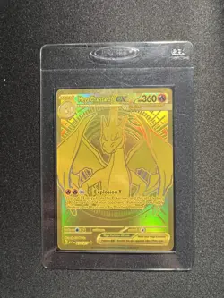Mega Charizard Y EX 294/217 Gold Hyper Rare, Ascended Heroes, Pokemon TCG (NM) - Image 1