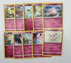 Pokemon TCG X10 Fairy Type Bundle mixed set - Clefairy No dupes - (A2-2) - Image 2