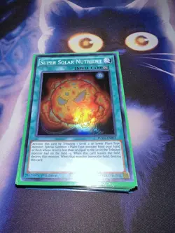 Yugioh Singles - Super Solar Nutrient - Super Rare - FUEN - 1st Edition - LP - Image 1
