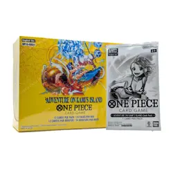 One Piece OP-15 Adventure on Kami's Island BOOSTER FactorySeal BOX & DASH PACK - Image 1
