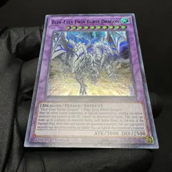 NM/VLP - Blue-Eyes Twin Burst Dragon - 1st Ultra (Blue) - LDS2-EN019 - Yu-Gi-Oh - Image 3