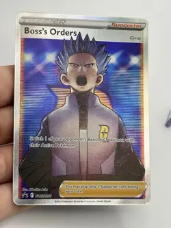 Pokemon TCG Cyrus boss's Orders Swsh251 Black Star Promo English (A1) - Image 3