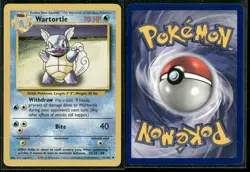 ✰ WARTORTLE 42/102 UNCOMMON BASE SET UNLIMITED POKEMON ✰ MP - Image 1