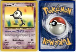 UNOWN [Y] - 40/64 - UC - NEO REVELATION - POKEMON - UNLIMITED - DAMAGED - Image 1