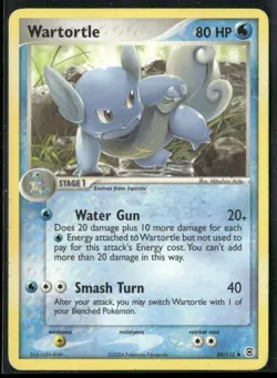 ✰ WARTORTLE 50/112 UNCOMMON FIRERED & LEAFGREEN POKEMON ✰ MP - Image 2