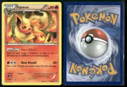✰ FLAREON 13/98 UNCOMMON ANCIENT ORIGINS POKEMON ✰ DMG - Image 1
