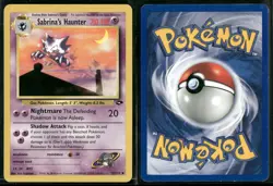 ✰ SABRINA'S HAUNTER 55/132 UNCOMMON GYM CHALLENGE POKEMON ✰ DMG - Image 1