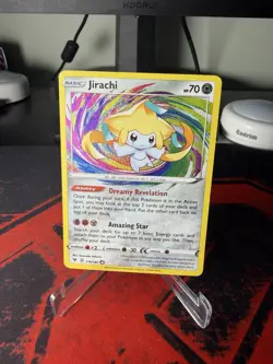 Jirachi 119/185 Holo Amazing Rare Vivid Voltage Pokemon - Image 1