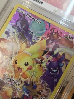 Pikachu 160/159 | Crown Zenith | Special Art | Pokemon TCG | Grade 9 | English - Image 5