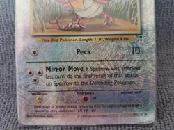 Spearow - 94/110 - Pokemon Legendary Collection Reverse Holo - heavily damaged - Image 4