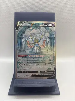 2023 POKEMON SWORD & SHIELD CROWN ZENITH #GG48 FULL ART/ZACIAN V - Image 1