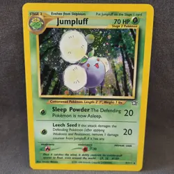 Pokemon TCG Jumpluff Neo Genesis 7/111 1st Edition 70 HP Holo Rare - Image 1