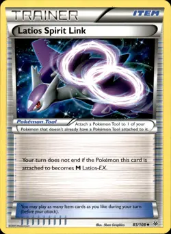 Latios Spirit Link 85/108 Uncommon - Pokemon XY - Roaring Skies LP - Image 1