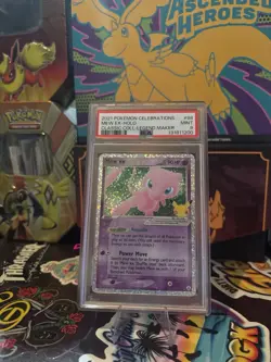 2021 Pokemon Celebrations Mew EX Holo Classic Collection #88 PSA 9 - Image 1