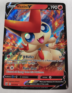 Pokemon 021/163 Victini V Battle Styles Ultra Rare NM-M - Image 1