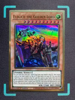 Eldlich the Golden Lord - MGED-EN024 - Premium Gold Rare - 1st Edition Yugioh - Image 1