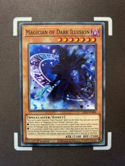 Magician of Dark Illusion - LDS3-EN084 - Common - 1st Edition Yugioh - Image 1