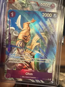 One Piece Card Game TCG Ohm OP15-061 Alt Art M/NM Condition - Image 1