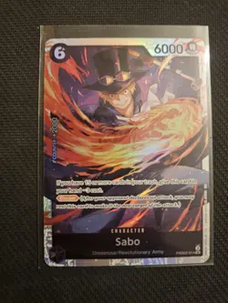 One Piece CCG Sabo SR PRB02-014 NM Foil Premium Vol. 2 - Image 1
