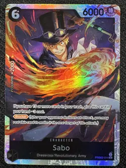 Sabo | PRB02-014 NM | SR | One Piece TCG - Image 1