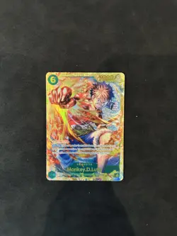 Monkey D Luffy OP13-118 SEC One Piece TCG Carrying on his Will - M/NM - Fast 🚚 - Image 1