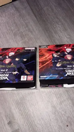 JJK VOL 2 UNION ARENA TCG Booster Box ENGLISH Open Bandai - Image 1