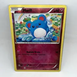 Marill 76/114 XY Steam Siege Reverse Holo Common Pokemon Card - Image 1