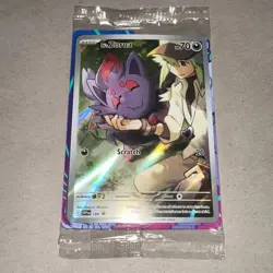 N's Zorua - 189 - SV: Scarlet & Violet Promo Card Journey Together SEALED - Image 1