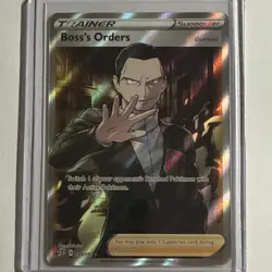 Boss's Orders (Full Art) 189/192 Pokemon TCG Card Rebel Clash Holo - Image 3