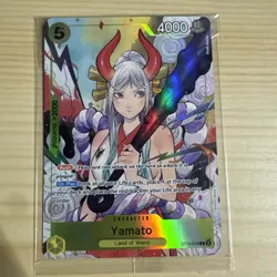 Namco Yamato One Piece Promotion Cards ST13-016 Foil Character Card 4000 English - Image 1