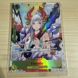 Namco Yamato One Piece Promotion Cards ST13-016 Foil Character Card 4000 English - Image 2