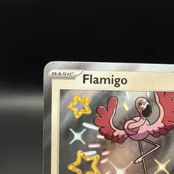 Flamingo 211/091 Shiny Rare Holo Paldean Fates Pokemon TCG Card Near Mint NM - Image 2