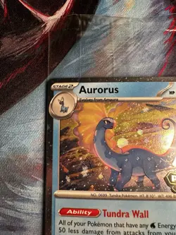 Pokemon Aurorus Perfect Order Promo Holo Card 024/088 TCG SEALED Cosmic Holo - Image 2