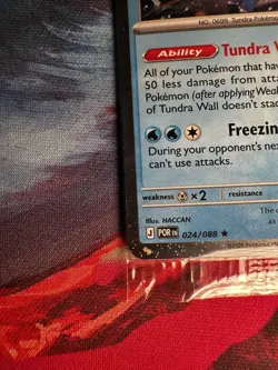Pokemon Aurorus Perfect Order Promo Holo Card 024/088 TCG SEALED Cosmic Holo - Image 5
