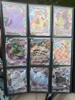 Pokemon TCG Bundle Assorted VMAX Card Pokemon Lot Near Mint - Image 1