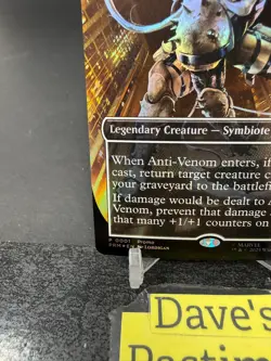 MTG Marvel Spider Man Anti-Venom Horrifying Healer 0001 (Foil) Promo *Card Only* - Image 5