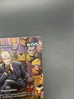 Clever Impersonator 0008 Borderless FOIL Spider Man MTG Magic The Gathering Card - Image 3