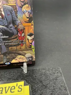 Clever Impersonator 0008 Borderless FOIL Spider Man MTG Magic The Gathering Card - Image 4