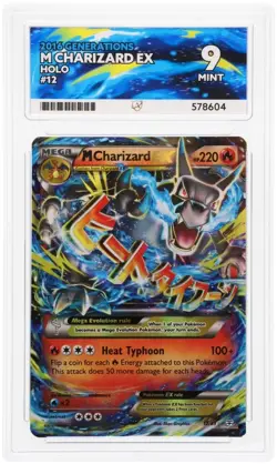 Mega Charizard EX 2016 - ACE 9 MINT - 12/83 - Generations - Pokemon Cards - Image 2
