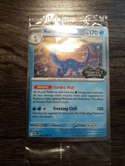 Pokemon Aurorus Perfect Order Promo Stamped Card 024/088 TCG SEALED - Image 1
