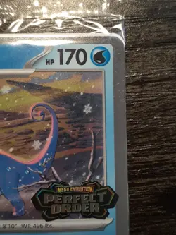 Pokemon Aurorus Perfect Order Promo Stamped Card 024/088 TCG SEALED - Image 3